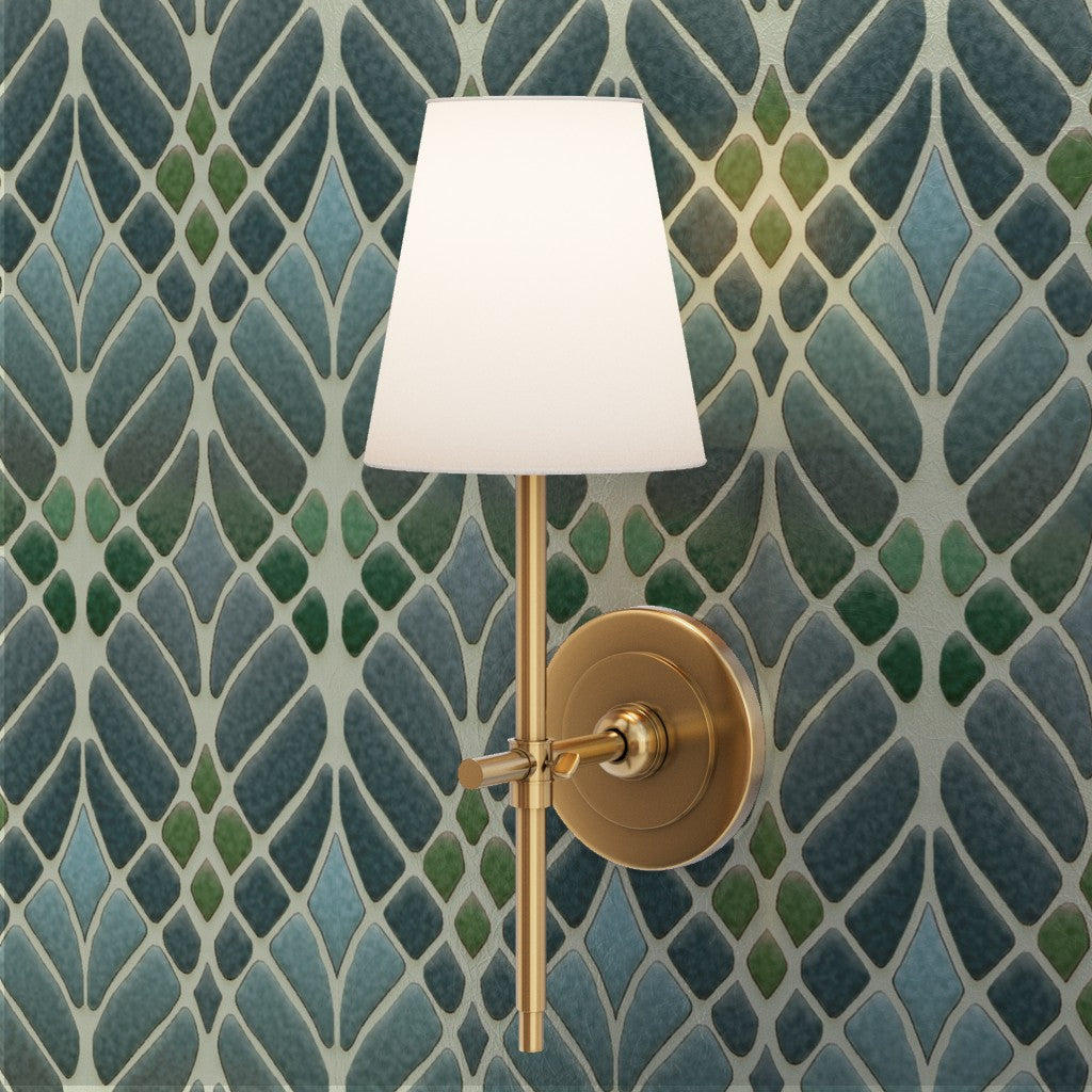 Interwoven Trees Wallpaper - Muted Greens