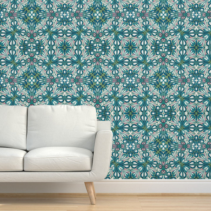 Flourishing Garden Wallpaper