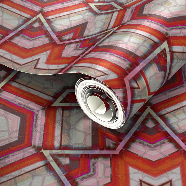 Linear Pimento Star Wallpaper