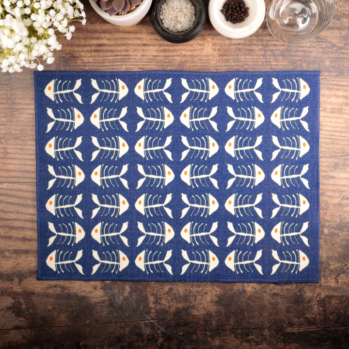 Navy Blue &amp; Orange &