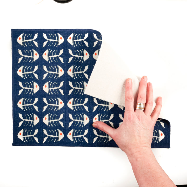 Navy Blue &amp; Orange &