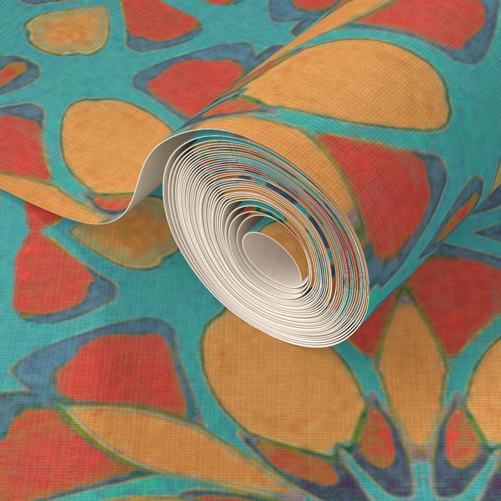 Moroccan Flower Wallpaper