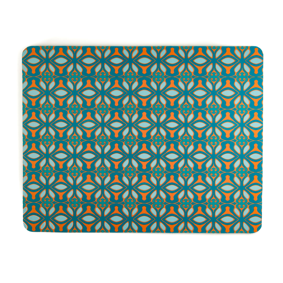 Turquoise-Orange &
