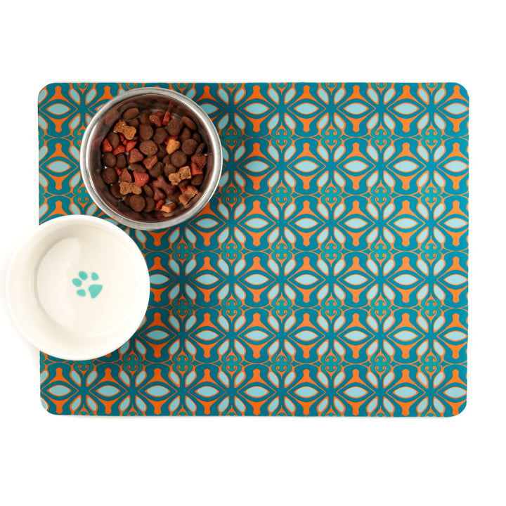 Turquoise-Orange &