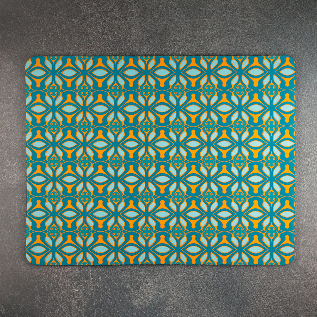 Turquoise-Orange &