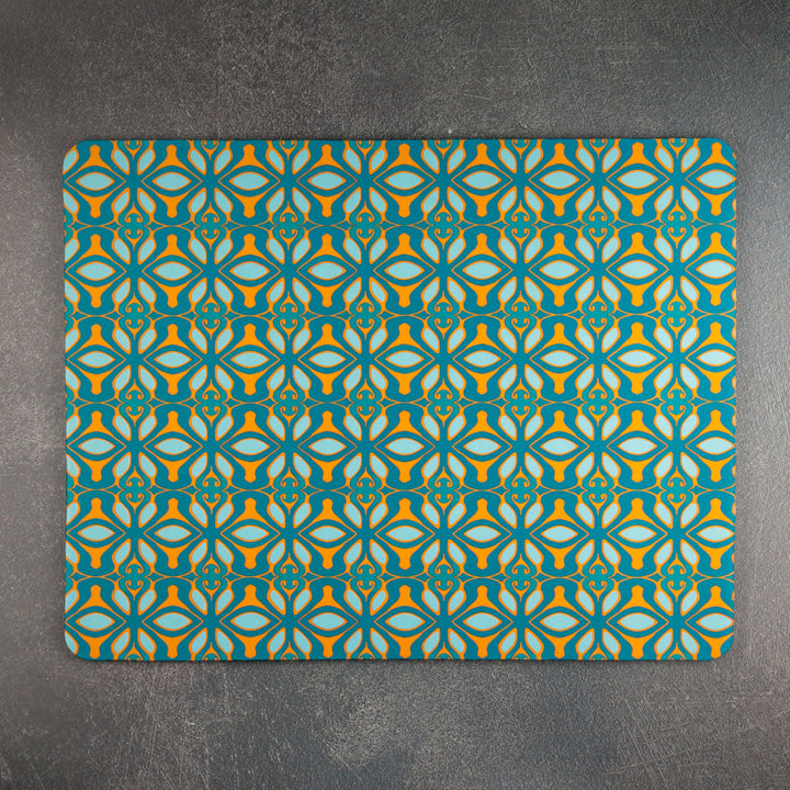 Turquoise-Orange &