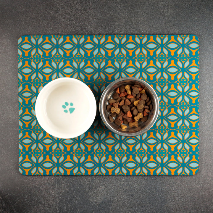 Turquoise-Orange &