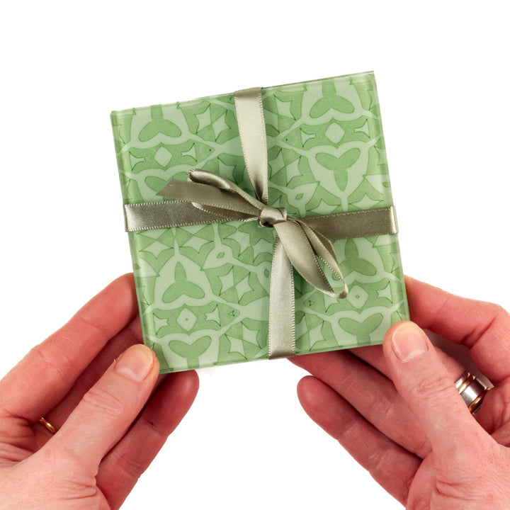 SALE - Set of 2x Moss Green &