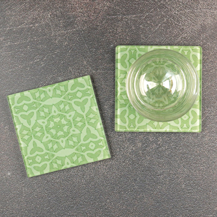 SALE - Set of 2x Moss Green &