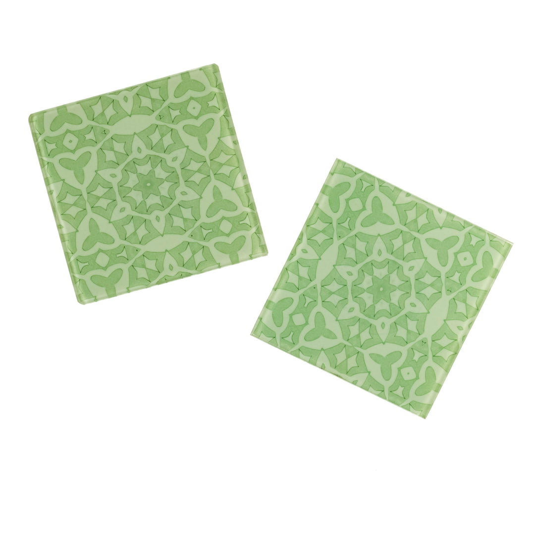 SALE - Set of 2x Moss Green &