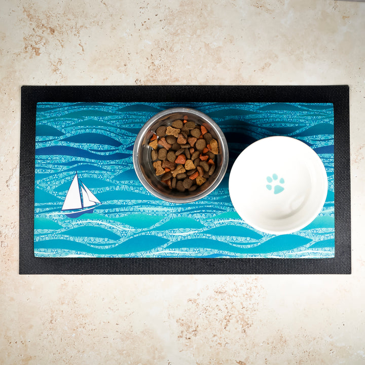 Caribbean Sea Pet Food Placemat