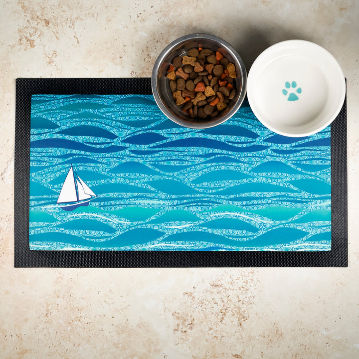 Caribbean Sea Pet Food Placemat
