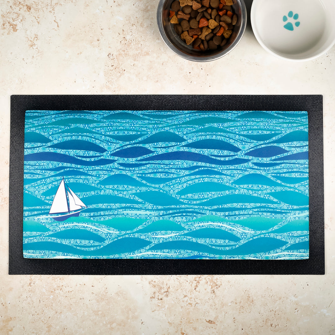 Caribbean Sea Pet Food Placemat