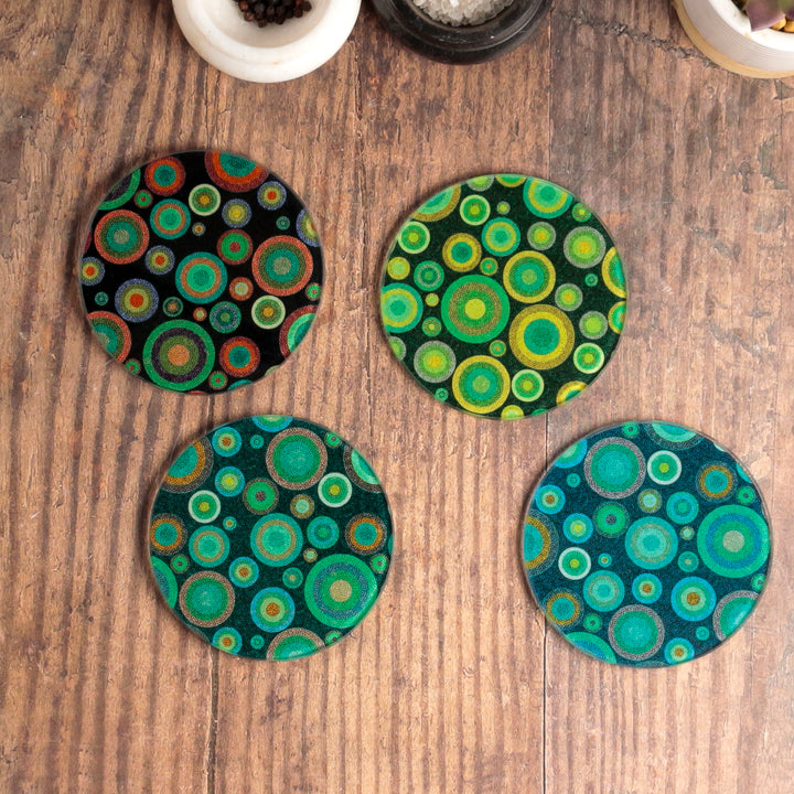 Starry Night Drinks Coaster Set
