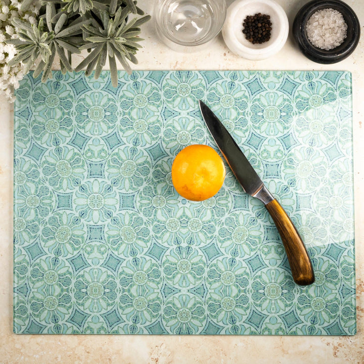 Pomegranate Worktop Protector - Aqua