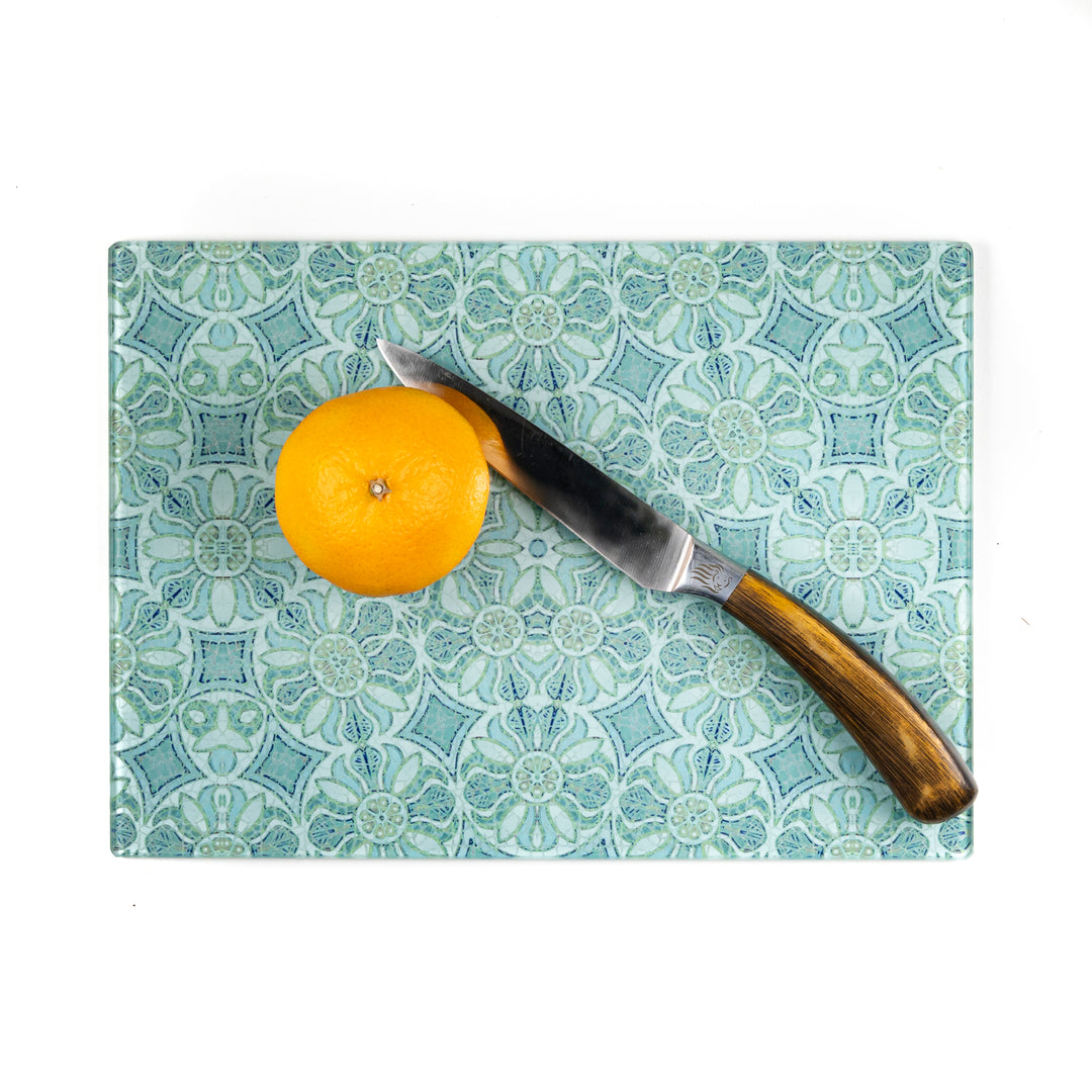 Pomegranate Worktop Protector - Aqua