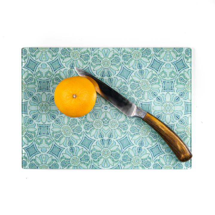 Pomegranate Worktop Protector - Aqua