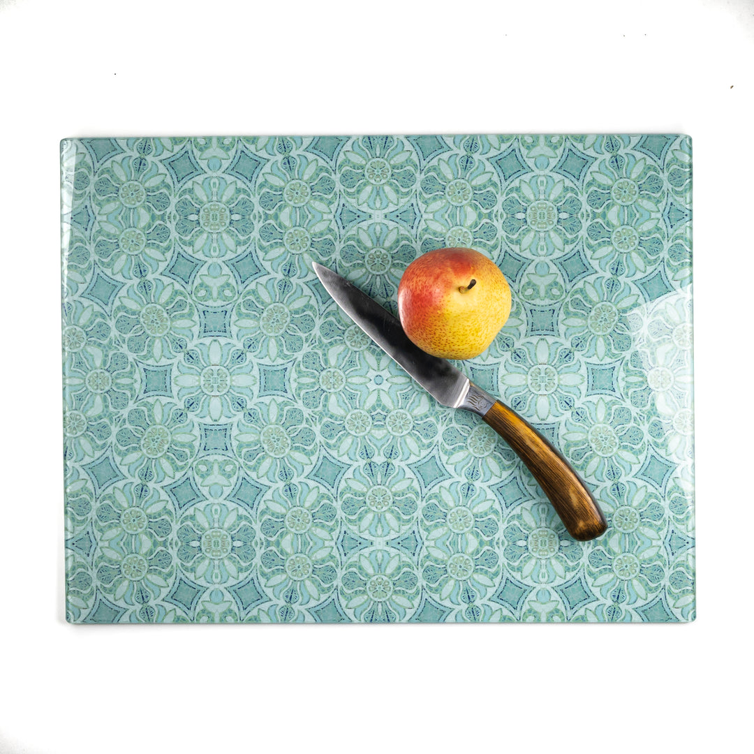 Pomegranate Worktop Protector - Aqua