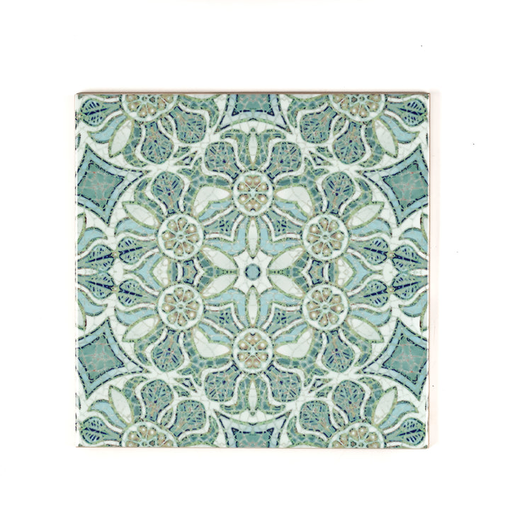 Pomegranate Tiles - Aqua