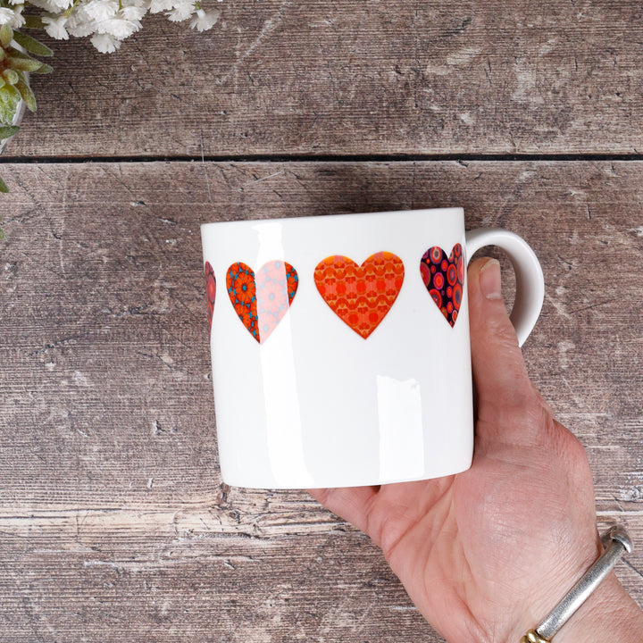 Flower Heart Mug