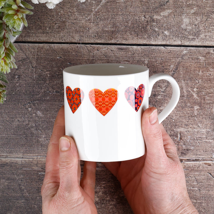 Flower Heart Mug