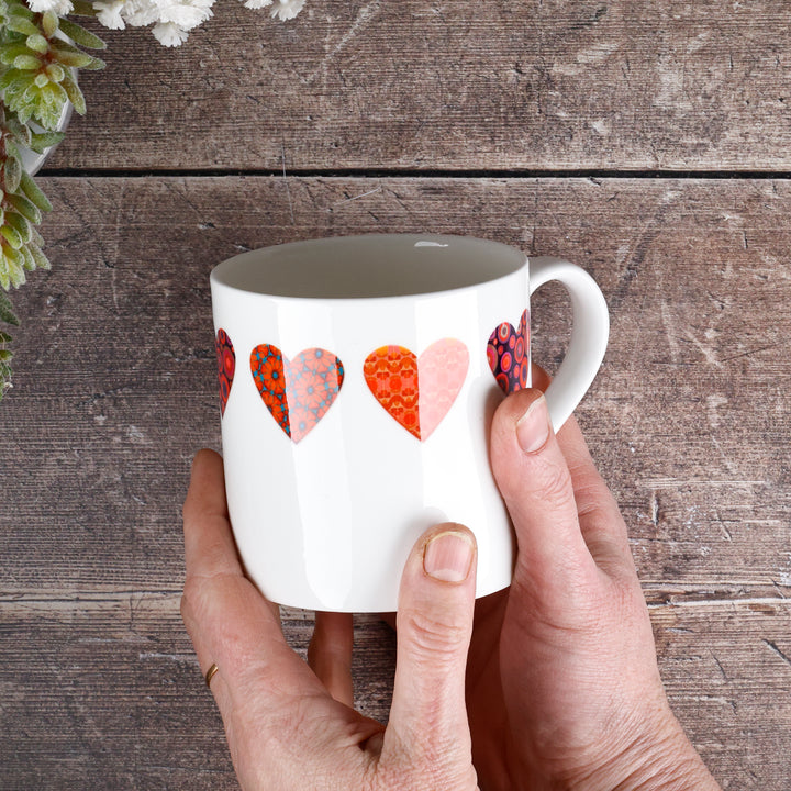 Flower Heart Mug