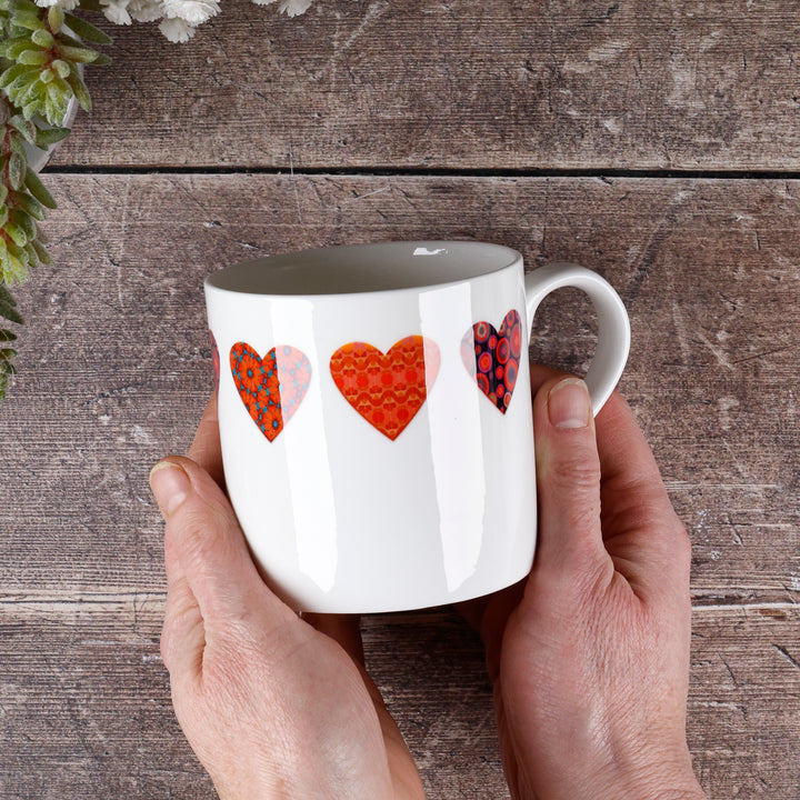 Flower Heart Mug
