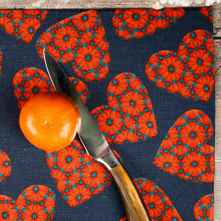 Moroccan Hearts Fabric Placemat