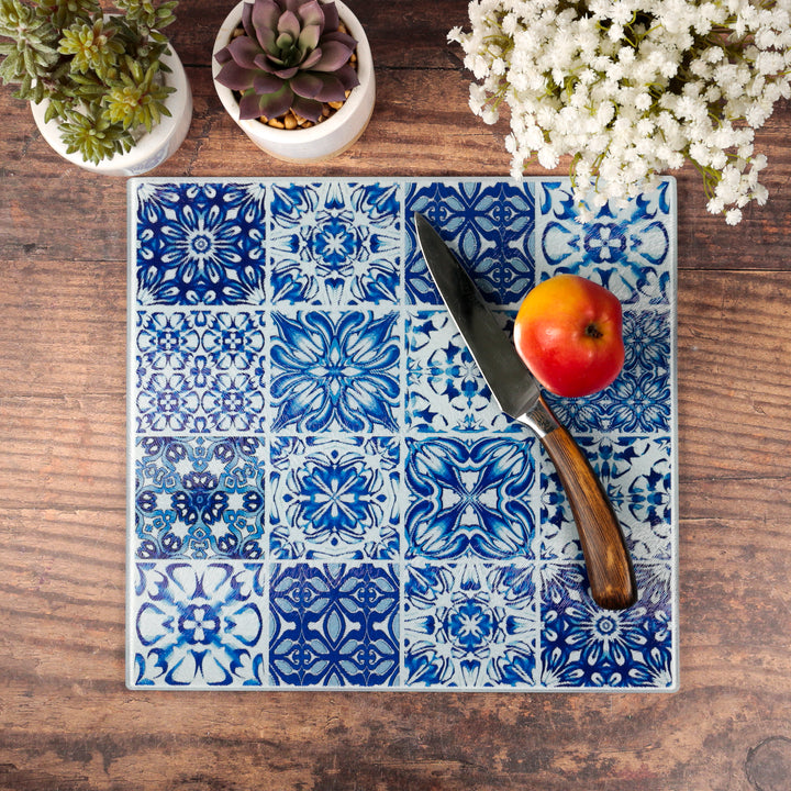 Mixed Blue &amp; White &