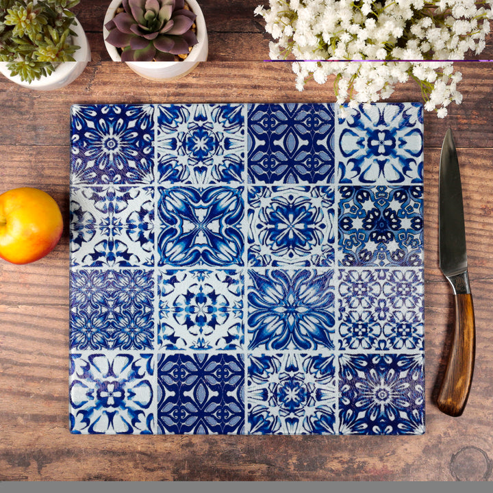Mixed Blue &amp; White &