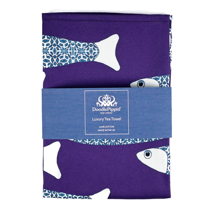 Ocean Shoal tea towel