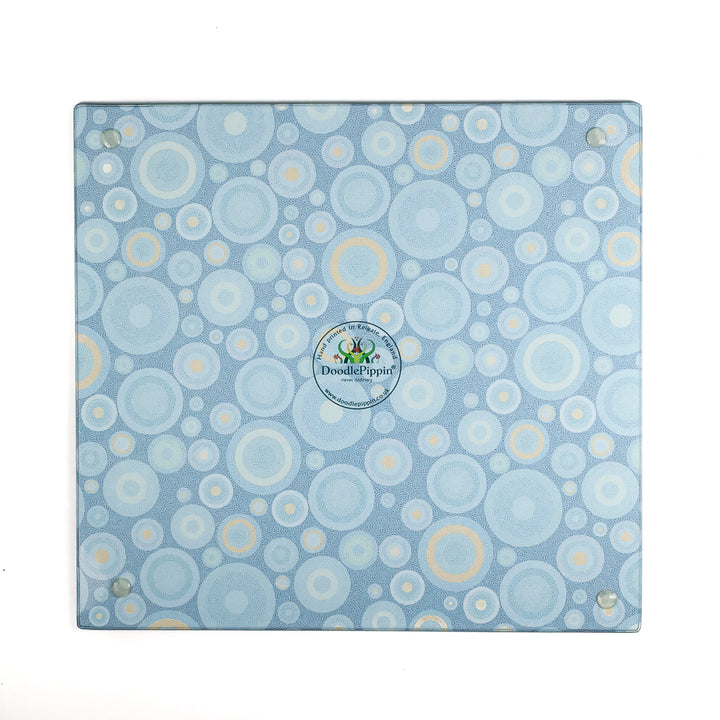 Starry Night Chopping Board - Teal Orange