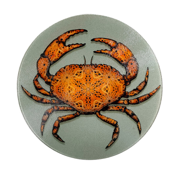 SALE - Large Circular Crab Chopping Board (30cm)