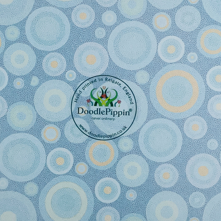 Starry Night Chopping Board - Teal Orange