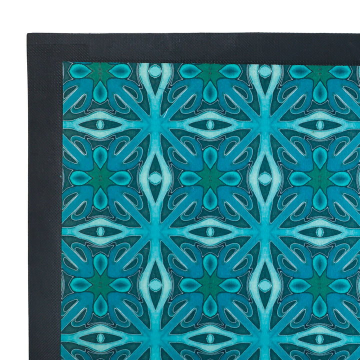 Malachite Green Pet Food Placemat