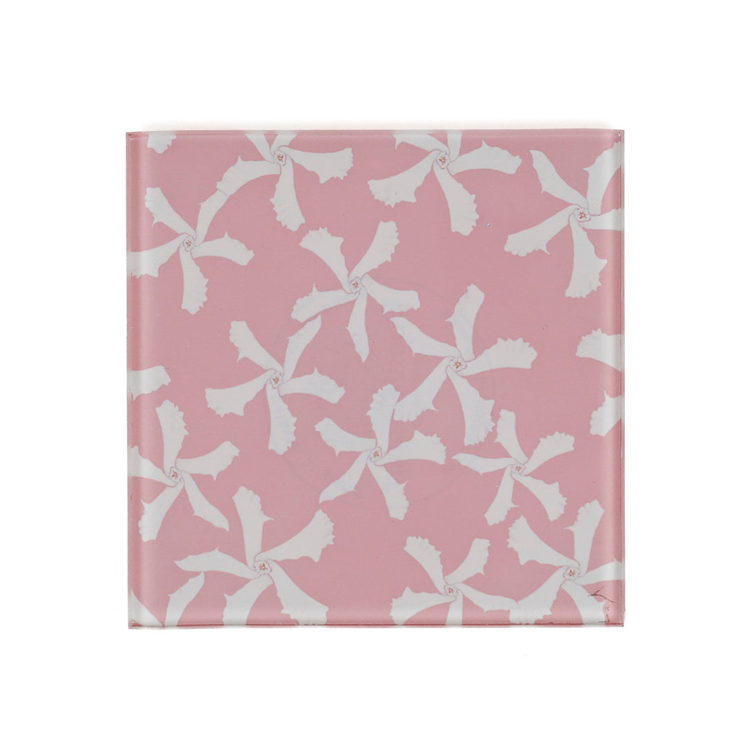 SALE - Single Pink Jasmine Flower Coaster