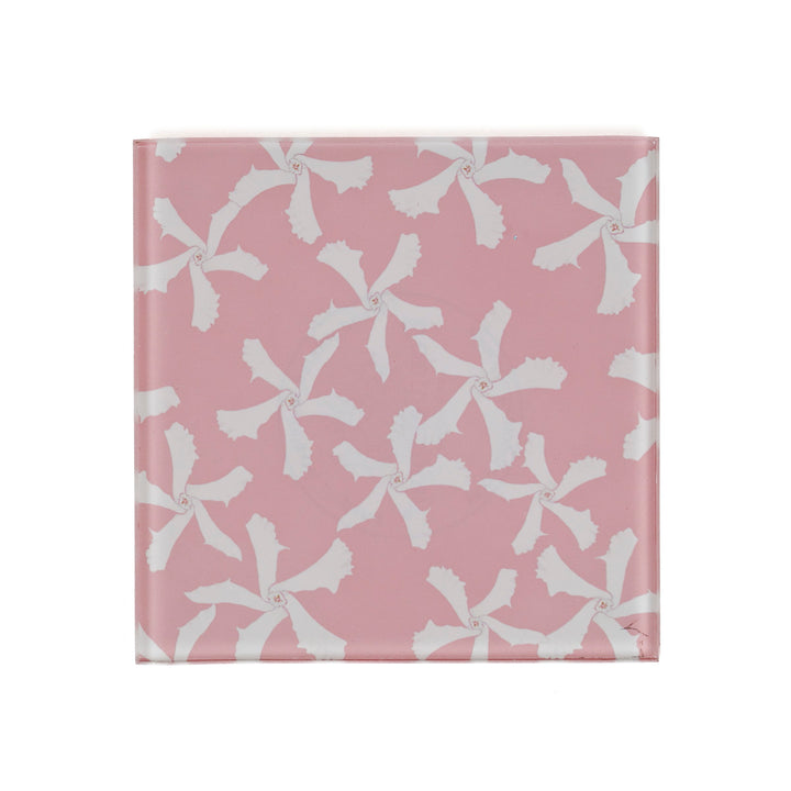 SALE - Single Pink Jasmine Flower Coaster