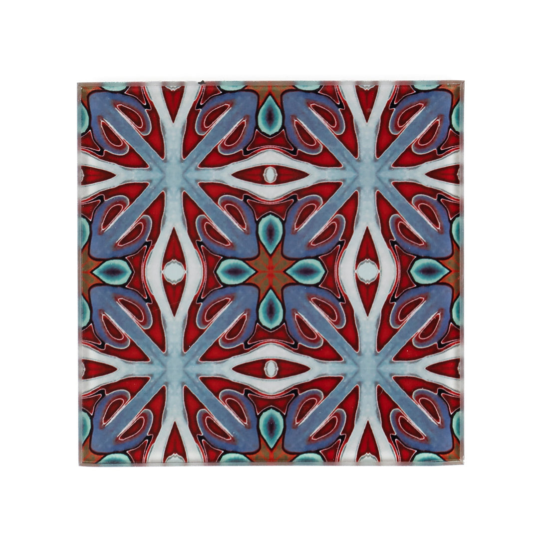 Red Twining Coaster Set