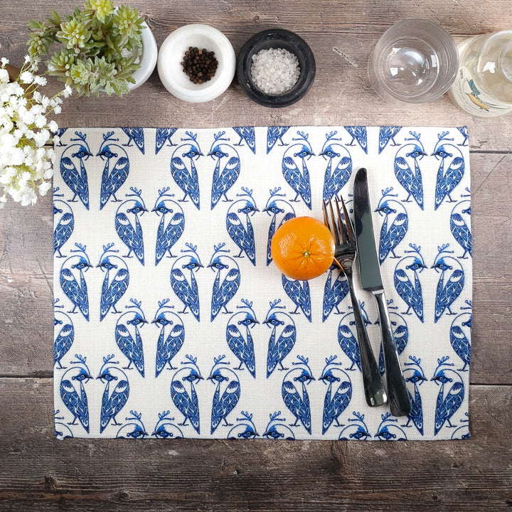 SALE - Set of 3x Lovebirds Fabric Placemats (Various designs)