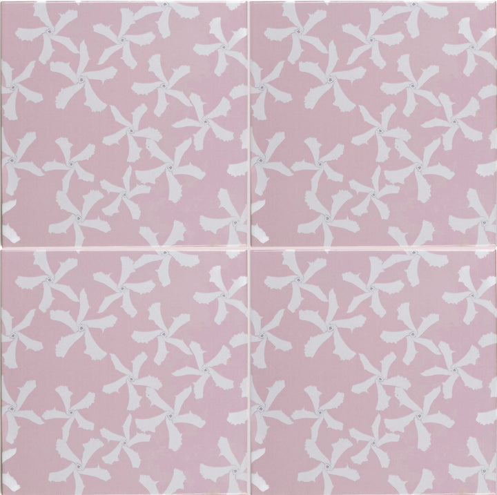 Jasmine Flower - Pink - Fired Ink version