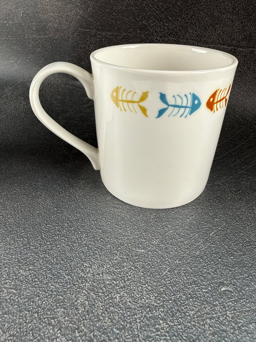 SALE Mugs - Pair of Scandi Bonefish - Bone China Large