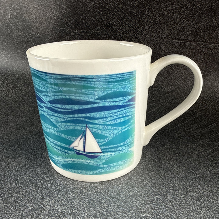 SALE - Caribbean Sailing Mug (Bone China)