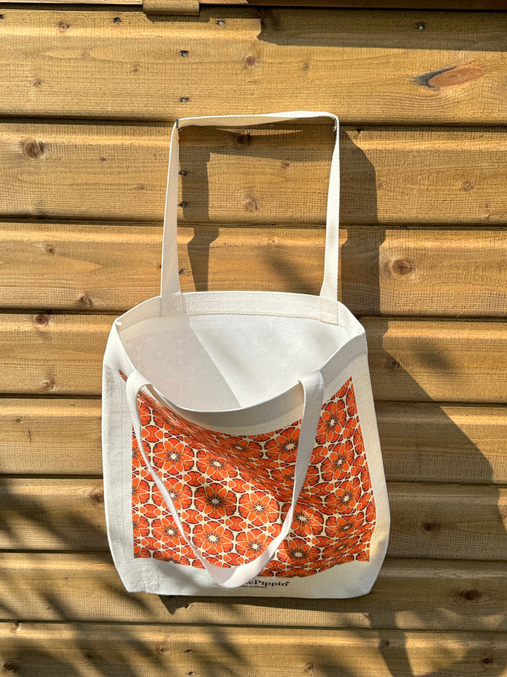 Moroccan Flower Tote Bag
