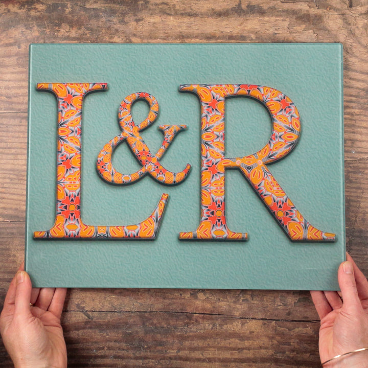 Personalised Initials Worktop Saver