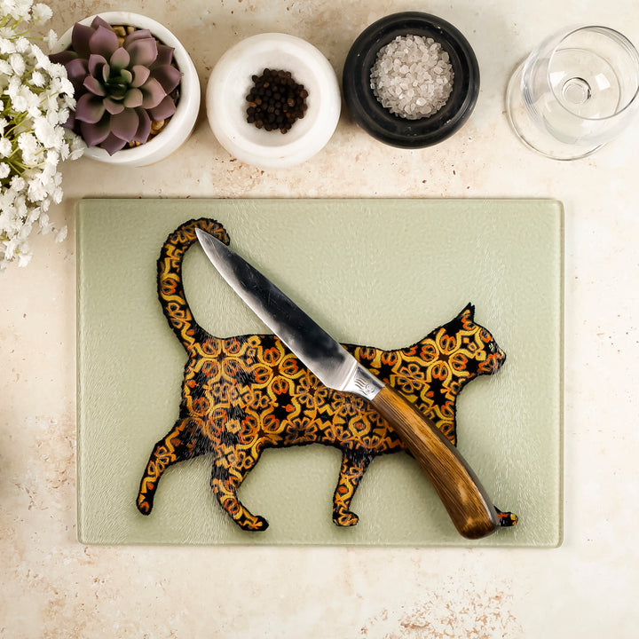Tortoiseshell Cat Worktop Protector