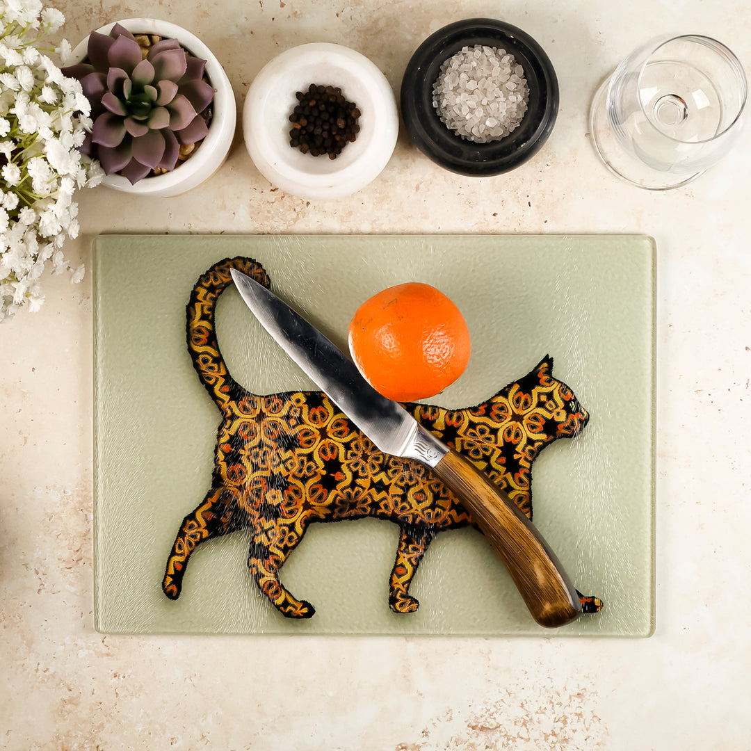 Tortoiseshell Cat Worktop Protector