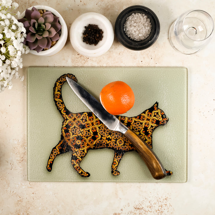 Tortoiseshell Cat Worktop Protector