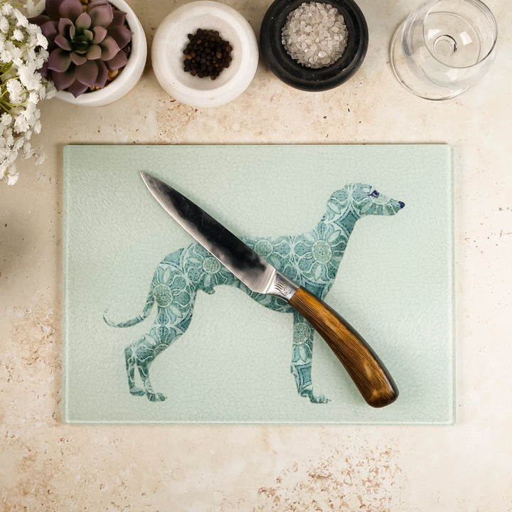 SALE - Greyhound worktop protector (small/textured)