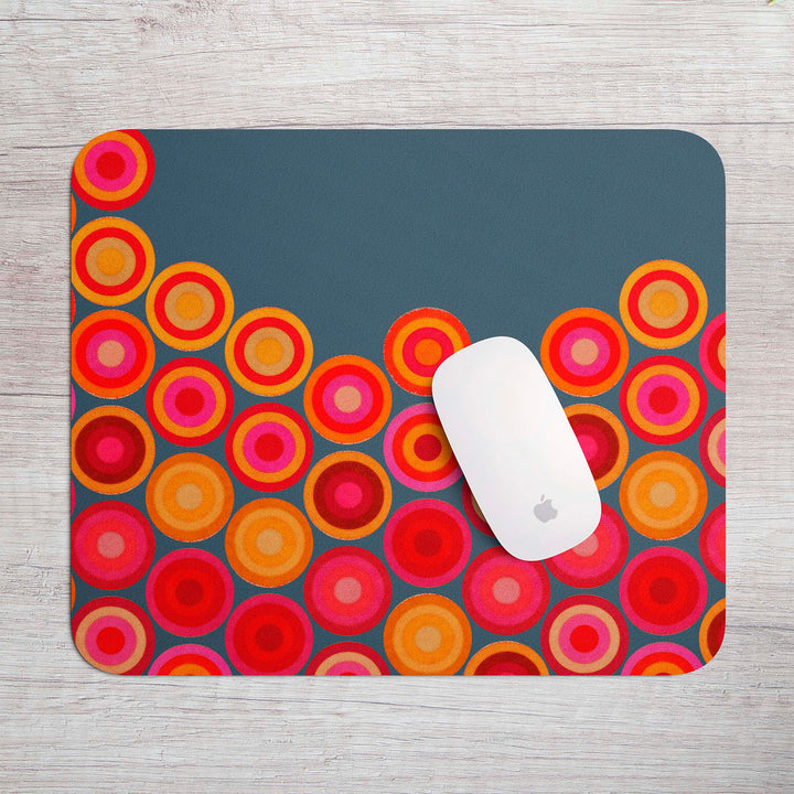 Volcanic Circles Mouse Mat / Gaming Mat