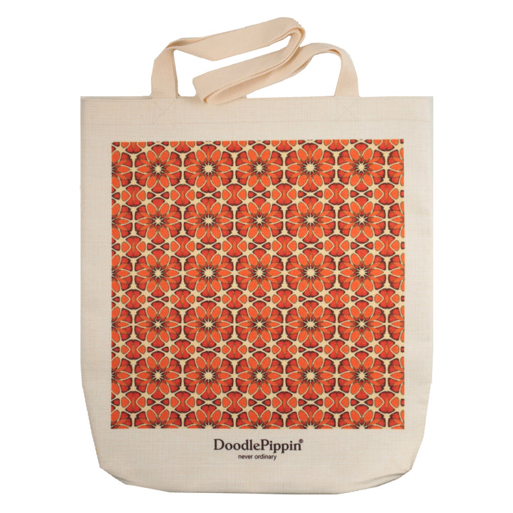 Moroccan Flower Tote Bag